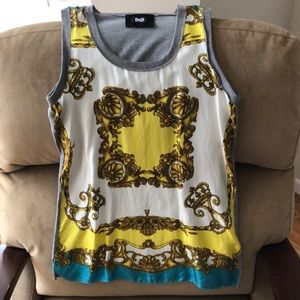 D&G silk top